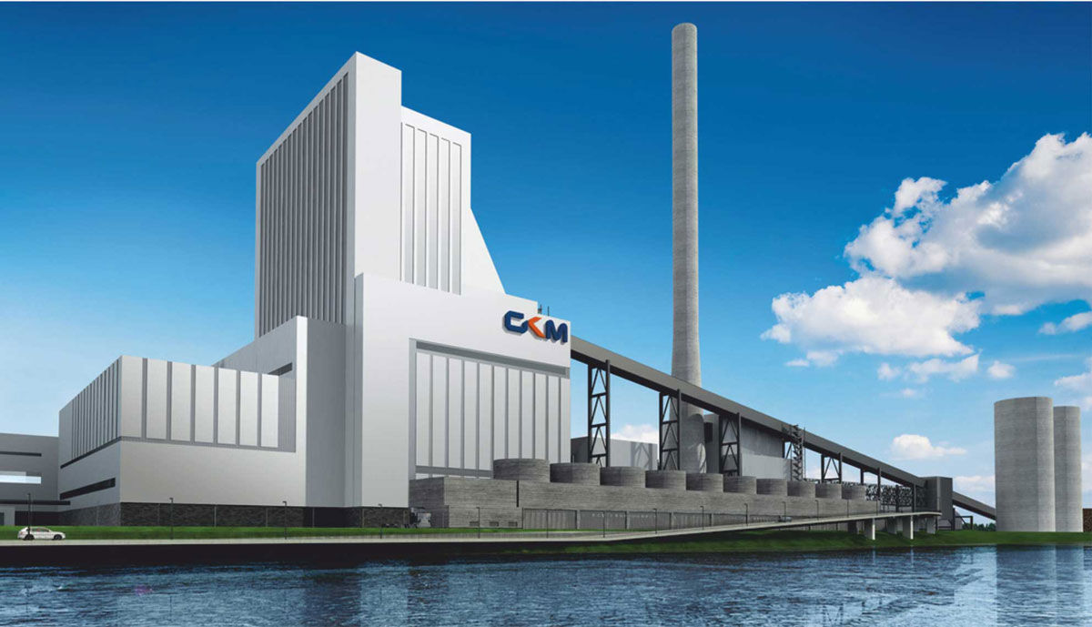 Large power station (GKM), Germany